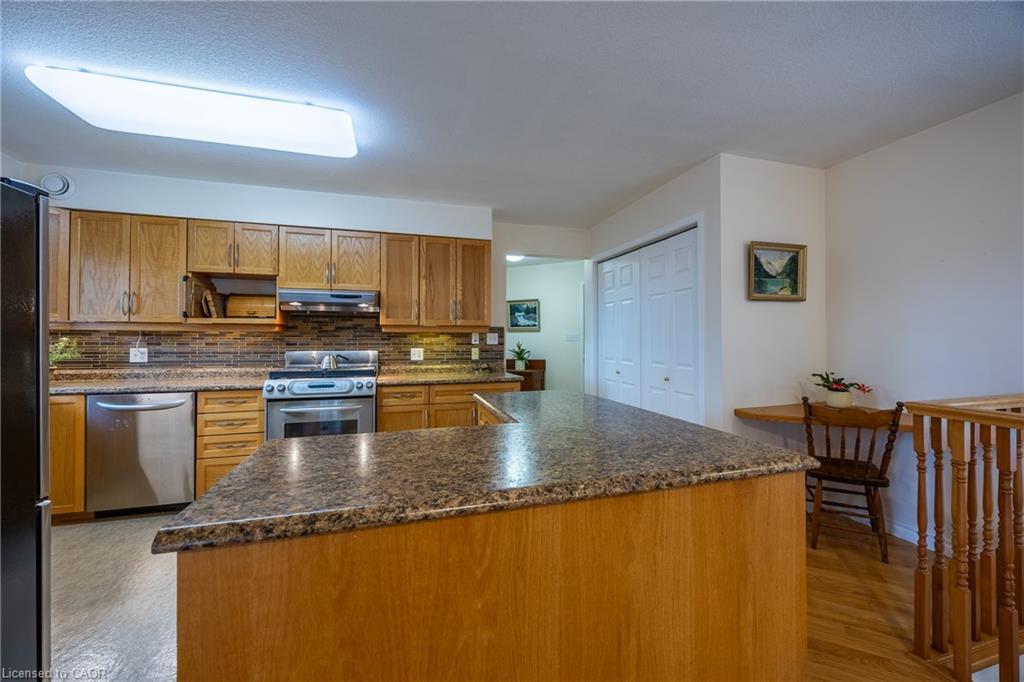 1028 #59 Highway, Port Rowan, ON - Indoor Photo Showing Kitchen With Double Sink