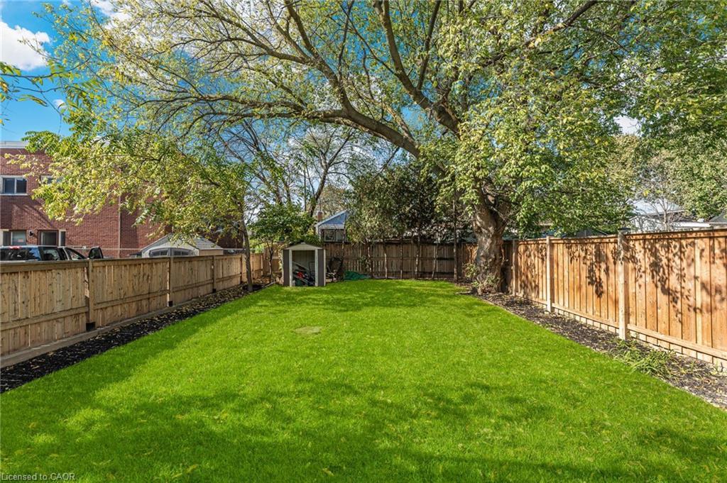 56 East 34Th Street, Hamilton, ON - Outdoor With Backyard
