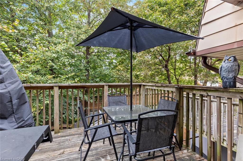 48-49 Cedarwoods Crescent, Kitchener, ON - Outdoor With Deck Patio Veranda With Exterior