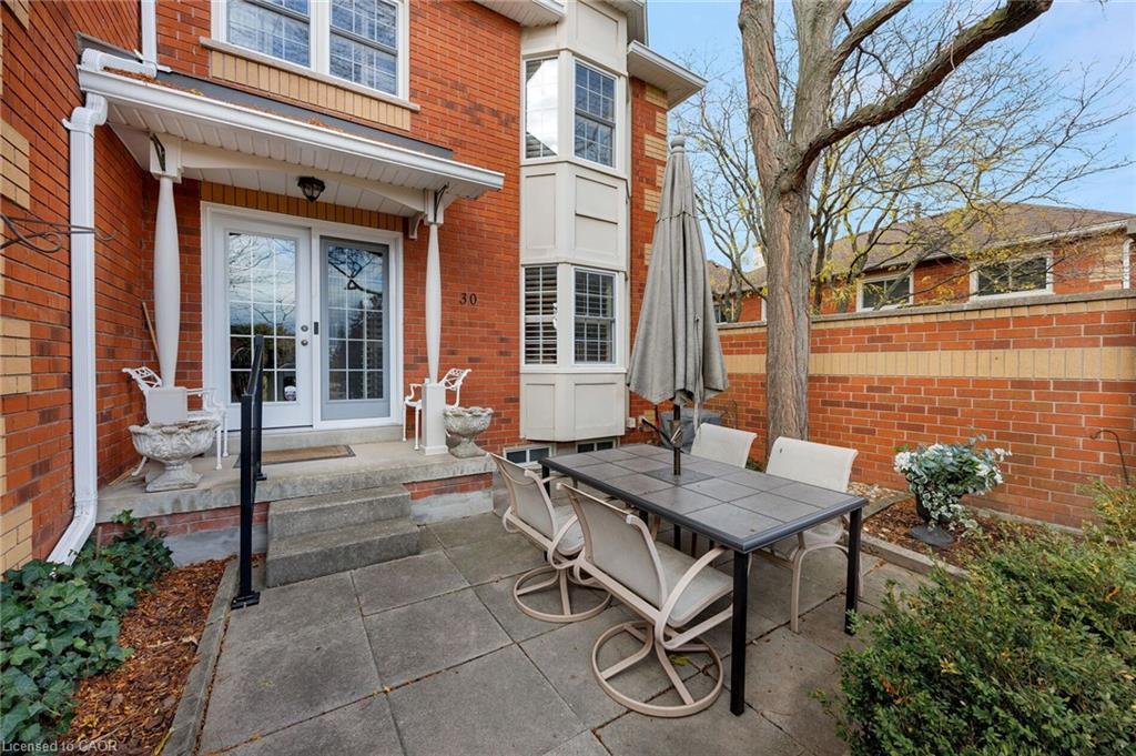 30-1415 Hazelton Boulevard, Burlington, ON - Outdoor With Deck Patio Veranda