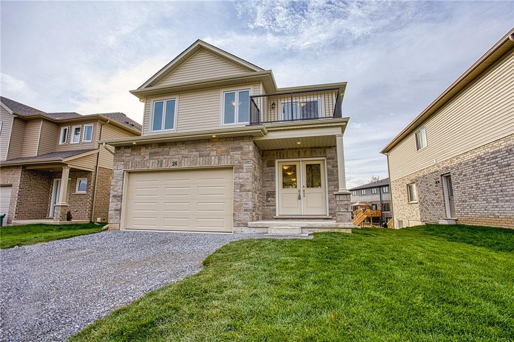 Upper-26 Willson Drive, Thorold, ON - Outdoor With Balcony With Facade