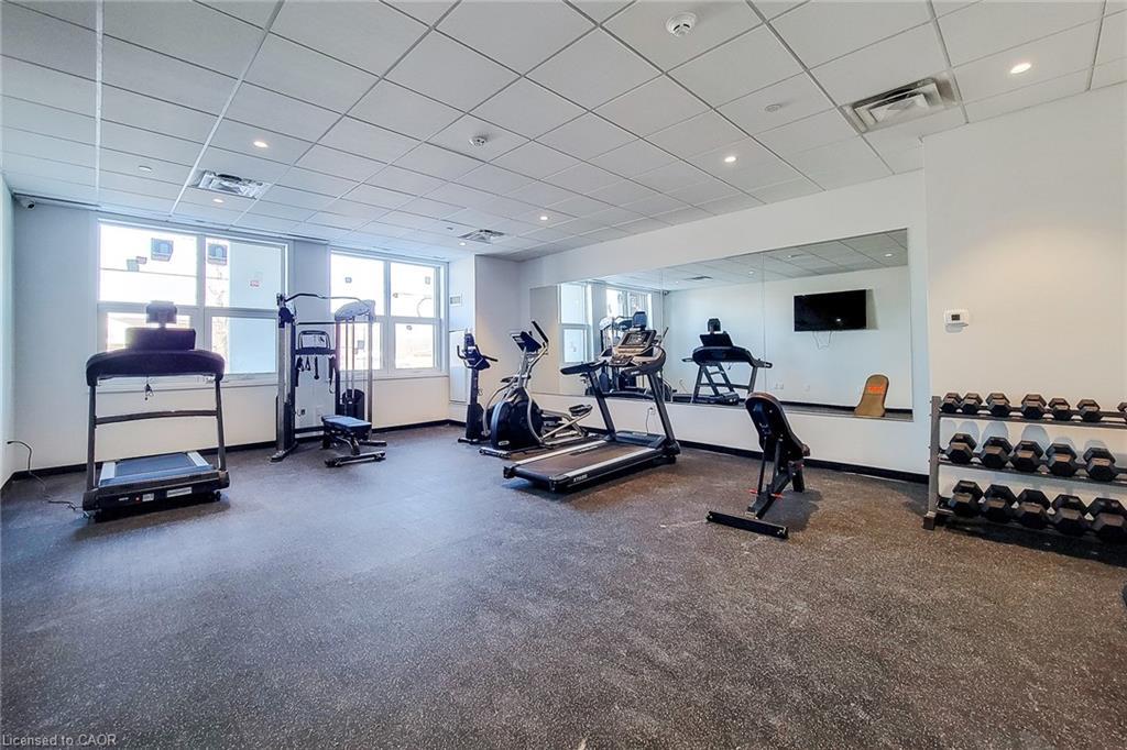 518-1936 Rymal Road E, Hamilton, ON - Indoor Photo Showing Gym Room