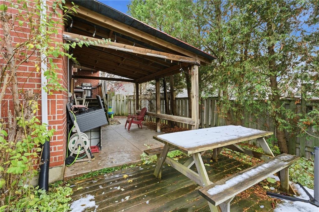 29 Strong Court, Brantford, ON - Outdoor With Deck Patio Veranda