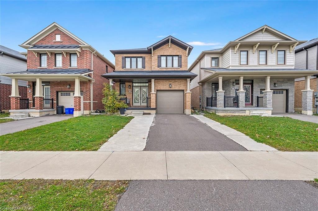 220 Bedrock Drive, Hamilton, ON - Outdoor With Deck Patio Veranda With Facade