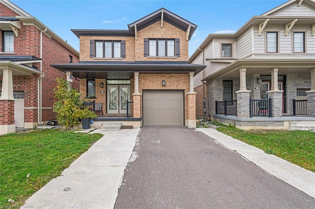 220 Bedrock Drive, Hamilton, ON - Outdoor With Deck Patio Veranda With Facade