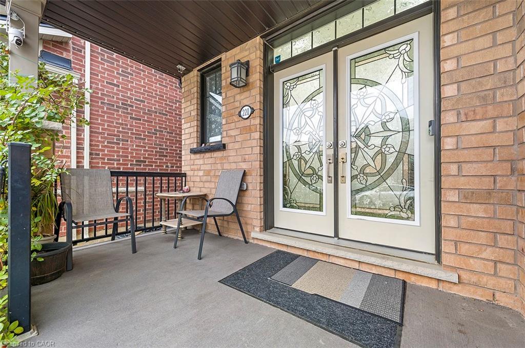 220 Bedrock Drive, Hamilton, ON - Outdoor With Deck Patio Veranda With Exterior