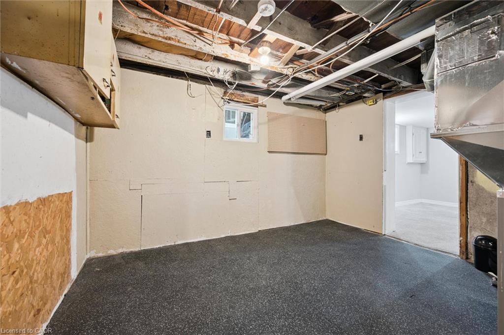 41 Rose Street, Kitchener, ON - Indoor Photo Showing Basement