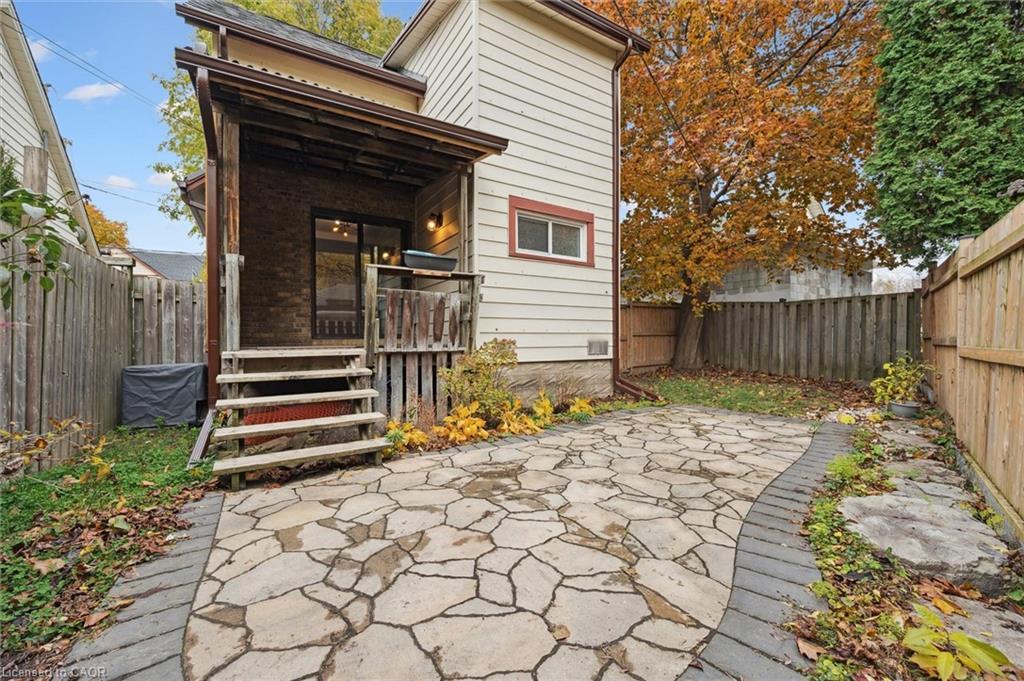 41 Rose Street, Kitchener, ON - Outdoor With Deck Patio Veranda