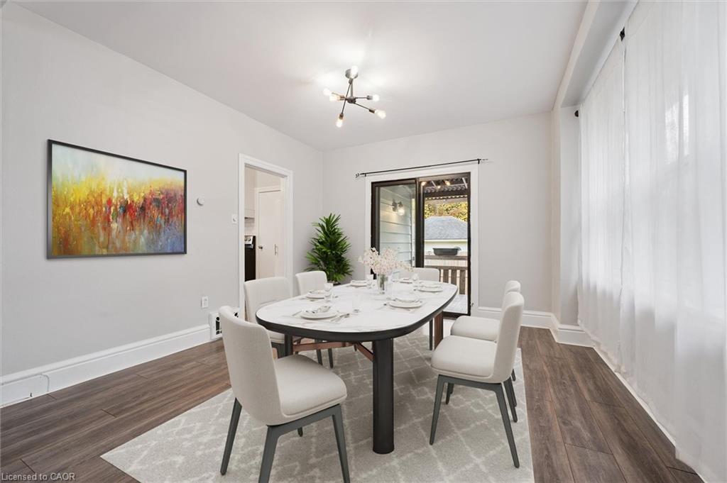 41 Rose Street, Kitchener, ON - Indoor Photo Showing Dining Room