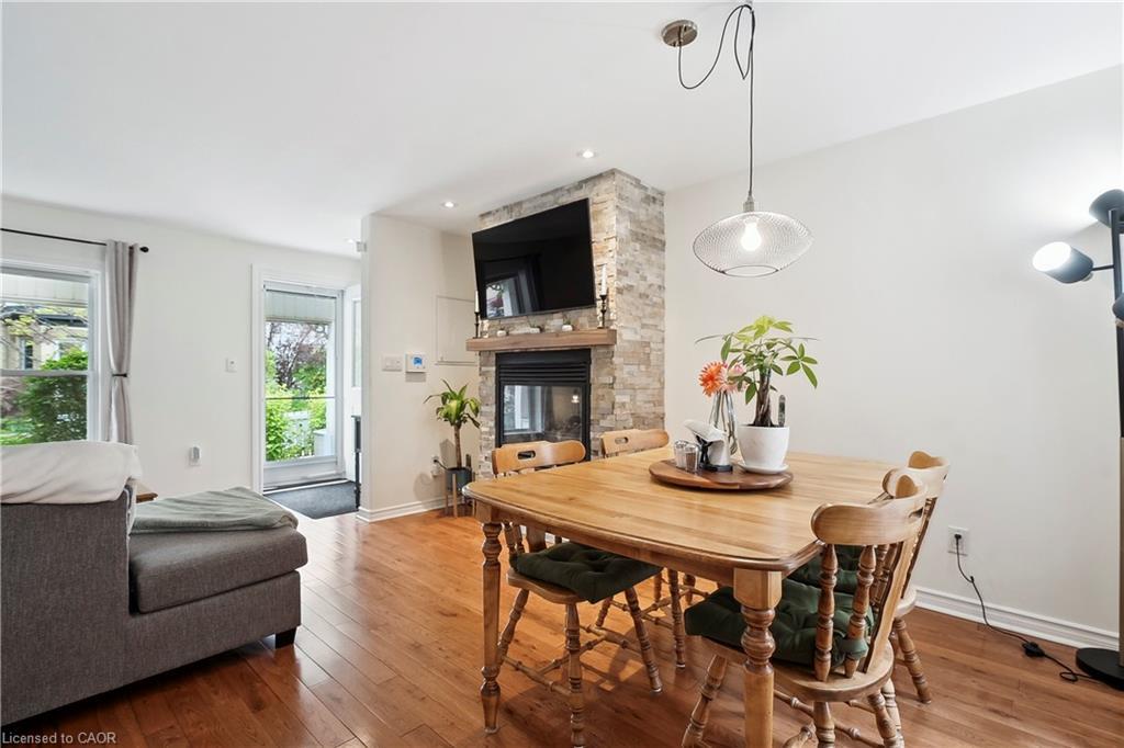 75 Ray Street N, Hamilton, ON - Indoor With Fireplace