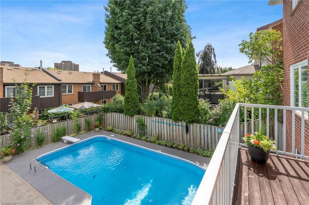 1902 Beechknoll Avenue, Mississauga, ON - Outdoor With In Ground Pool With Deck Patio Veranda