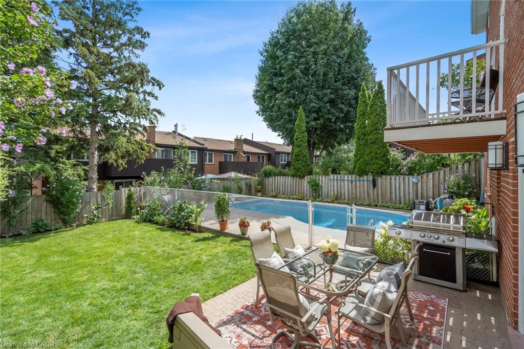 1902 Beechknoll Avenue, Mississauga, ON - Outdoor With In Ground Pool With Backyard