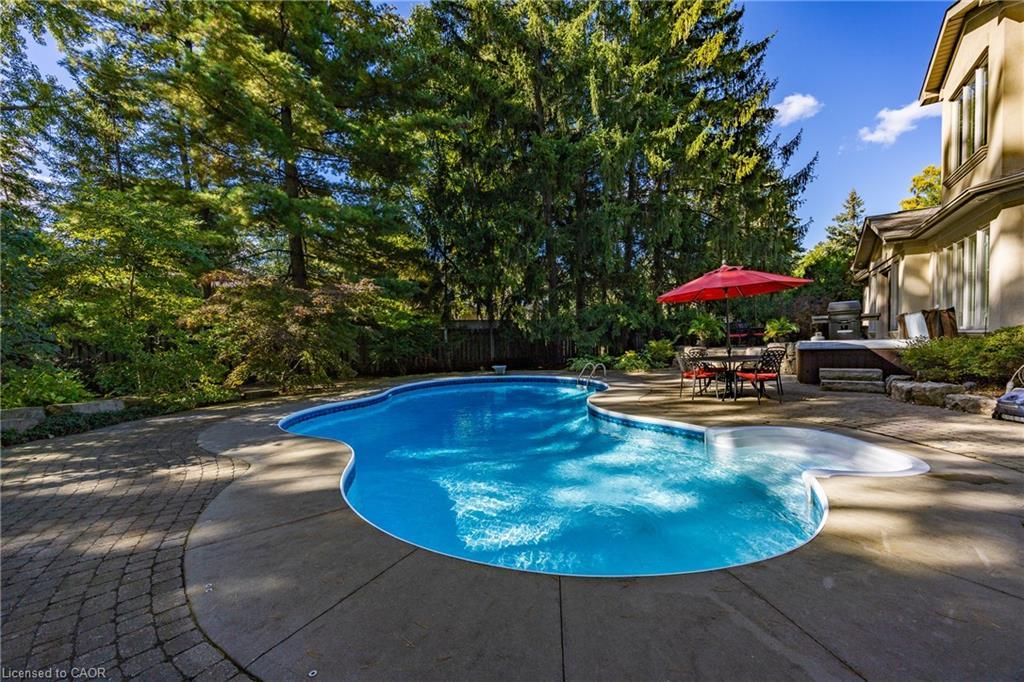 1338 Prince Albert Court, Mississauga, ON - Outdoor With In Ground Pool With Backyard