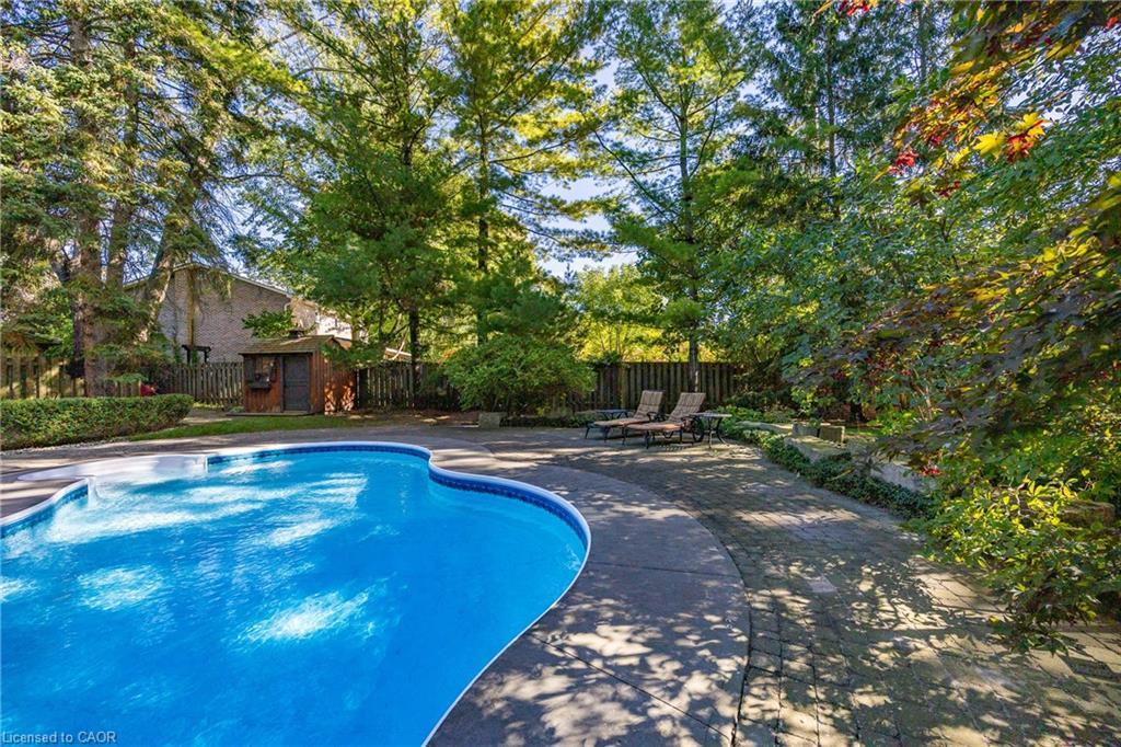 1338 Prince Albert Court, Mississauga, ON - Outdoor With In Ground Pool With Backyard