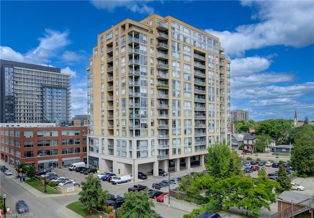 713-191 King Street S, Waterloo, ON - Outdoor With Balcony With Facade