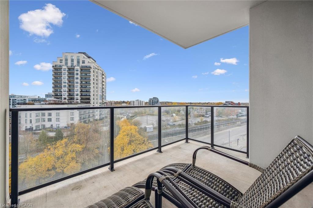 606-160 Macdonell Street, Guelph, ON - Outdoor With Balcony With View With Exterior