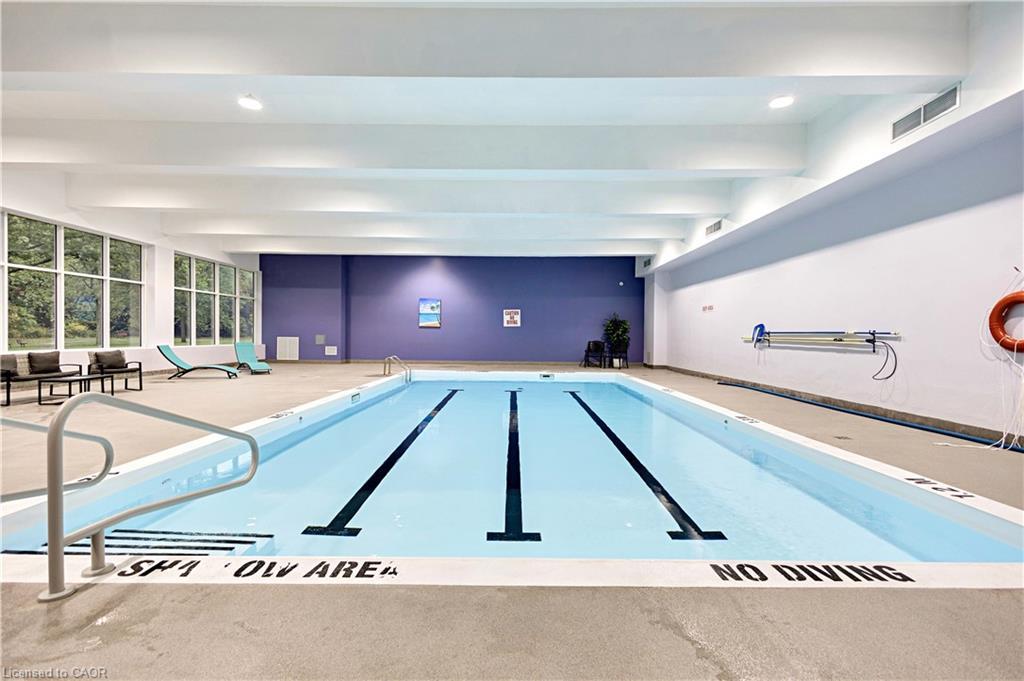 1401-1968 Main Street W, Hamilton, ON - Indoor Photo Showing Other Room With In Ground Pool