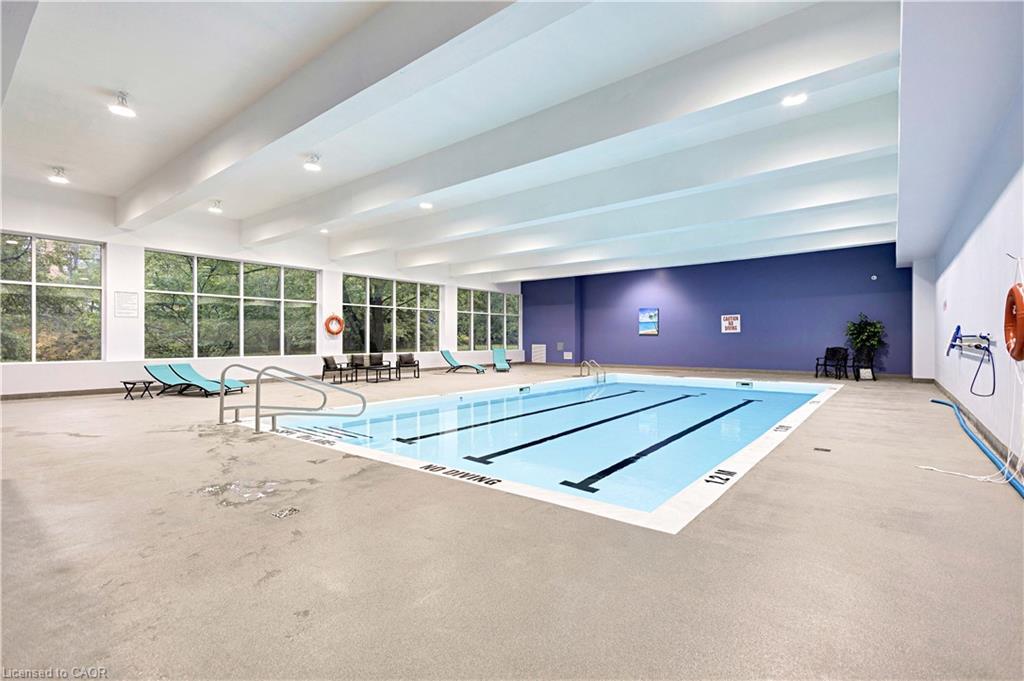 1401-1968 Main Street W, Hamilton, ON - Indoor Photo Showing Other Room With In Ground Pool