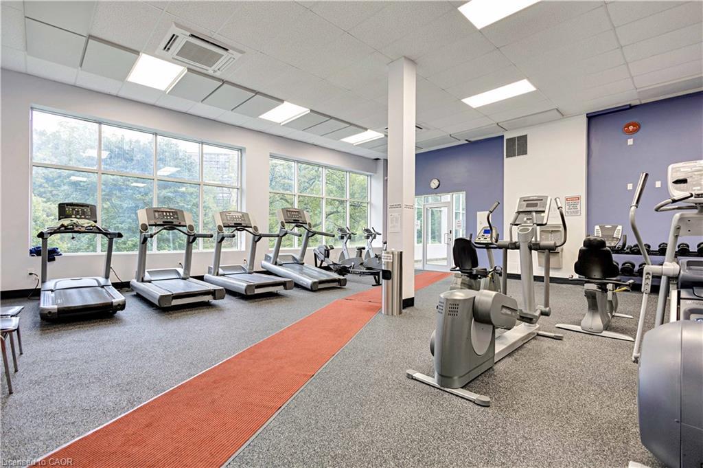 1401-1968 Main Street W, Hamilton, ON - Indoor Photo Showing Gym Room