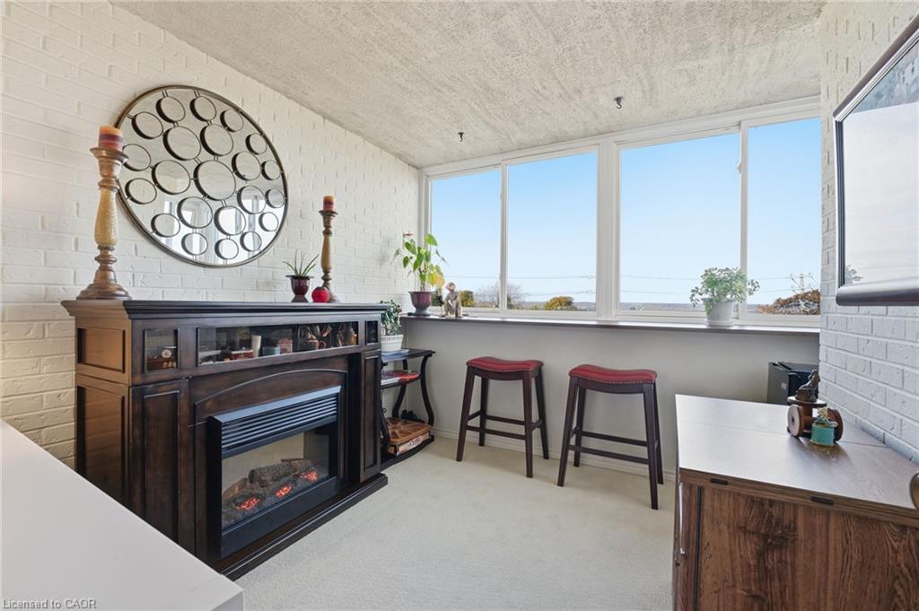 502-166 Mountain Park Avenue, Hamilton, ON - Indoor With Fireplace