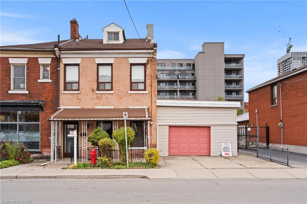 156 Macnab Street N, Hamilton, ON - Outdoor With Facade