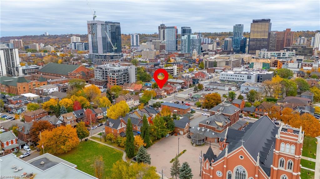 156 Macnab Street N, Hamilton, ON - Outdoor With View