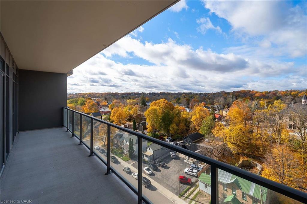 910-15 Glebe Street, Waterloo, ON - Outdoor With Balcony With View With Exterior