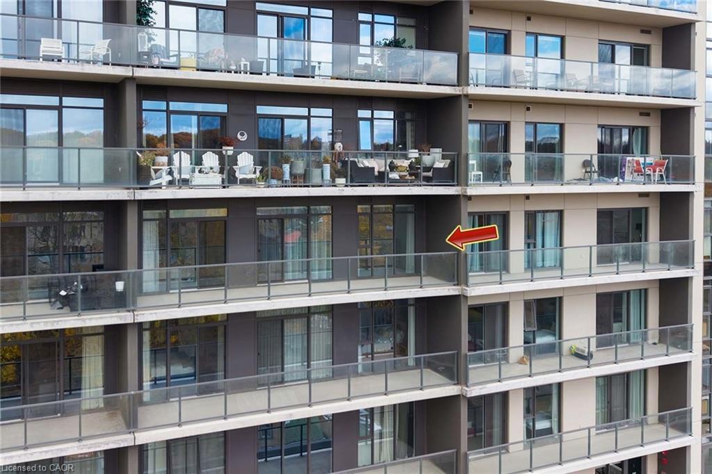 910-15 Glebe Street, Waterloo, ON - Outdoor With Balcony