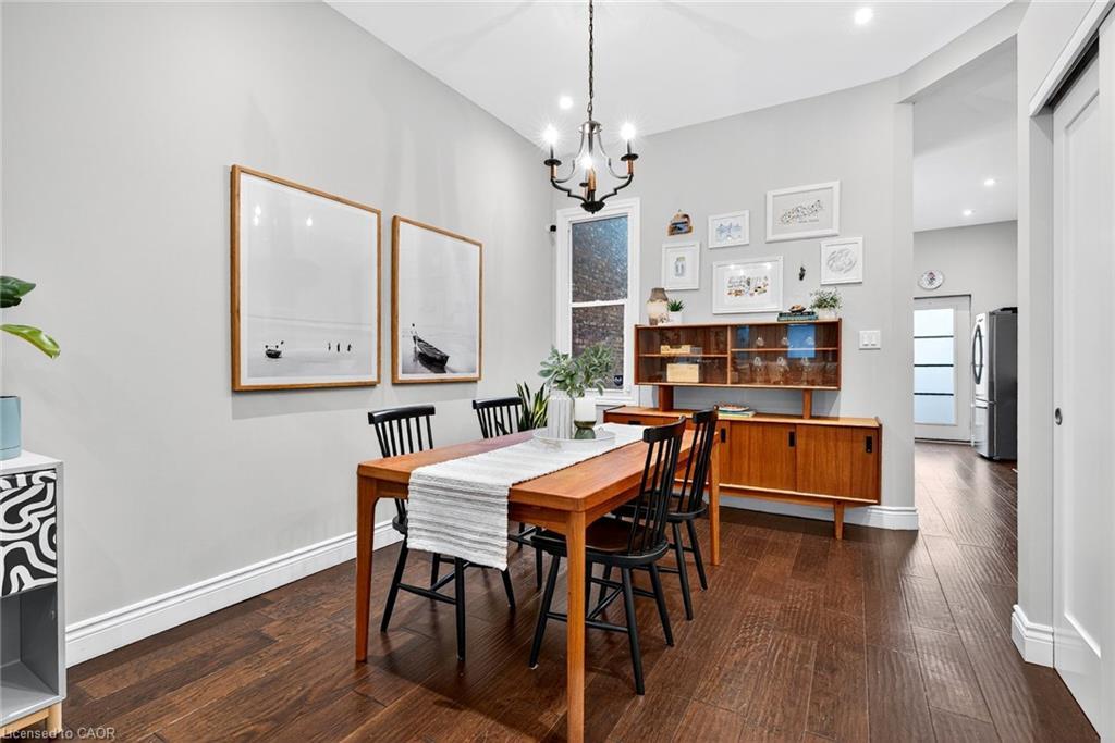 36 Ashley Street, Hamilton, ON - Indoor Photo Showing Dining Room