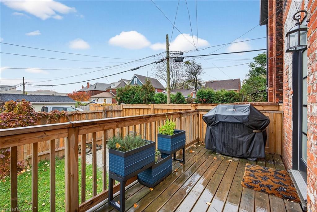 36 Ashley Street, Hamilton, ON - Outdoor With Deck Patio Veranda With Exterior