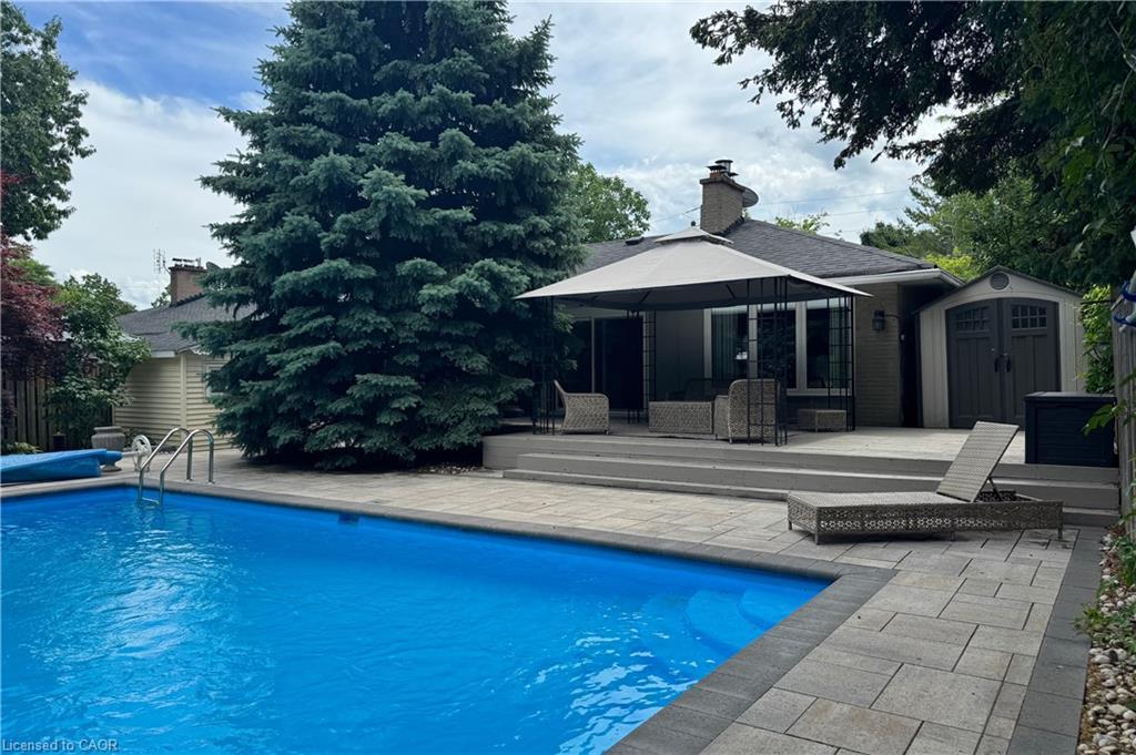 25 Sora Drive, Mississauga, ON - Outdoor With In Ground Pool With Deck Patio Veranda