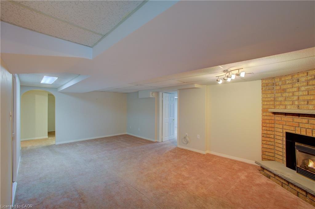 109 Professor'S Lake Parkway, Brampton, ON - Indoor With Fireplace