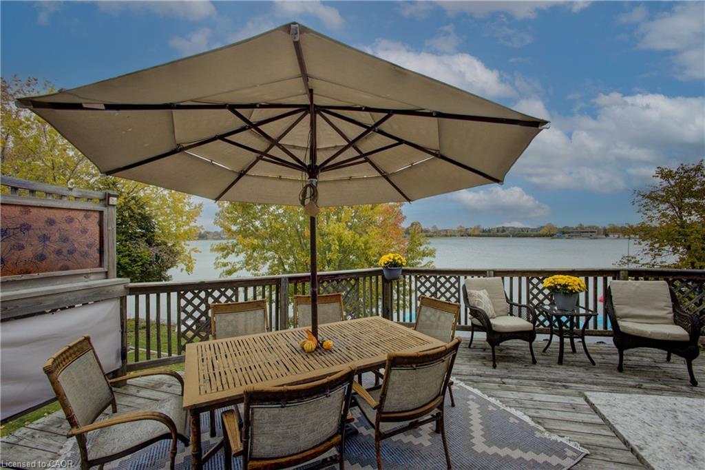 109 Professor'S Lake Parkway, Brampton, ON - Outdoor With Body Of Water With Deck Patio Veranda With View With Exterior