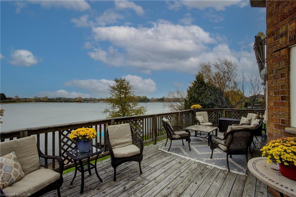109 Professor'S Lake Parkway, Brampton, ON - Outdoor With Body Of Water With Deck Patio Veranda With View