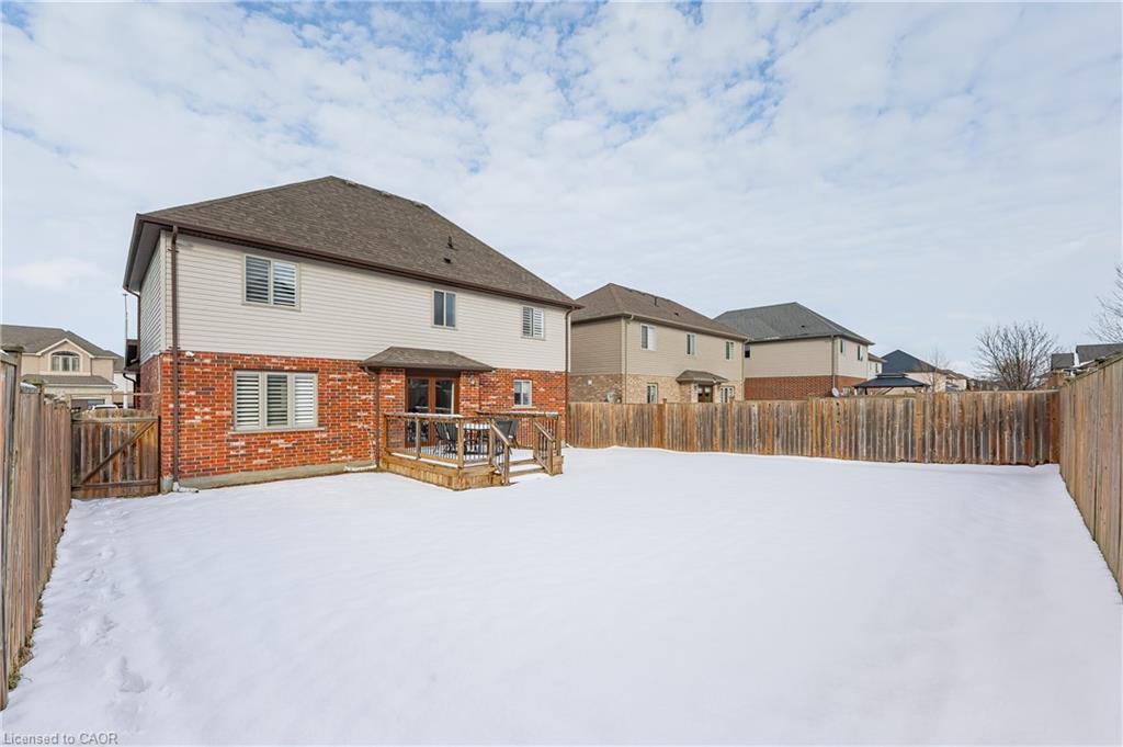 854 Springbank Avenue N, Woodstock, ON - Outdoor With Deck Patio Veranda With Exterior