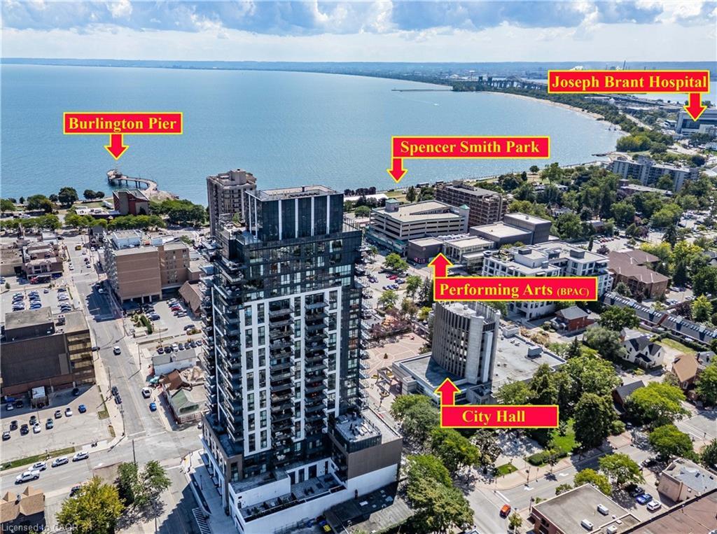 1604-2007 James Street, Burlington, ON - Outdoor With Body Of Water With View