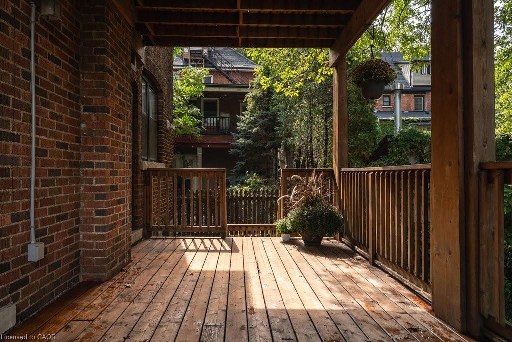 36 Mountwood Avenue, Hamilton, ON - Outdoor With Deck Patio Veranda With Exterior