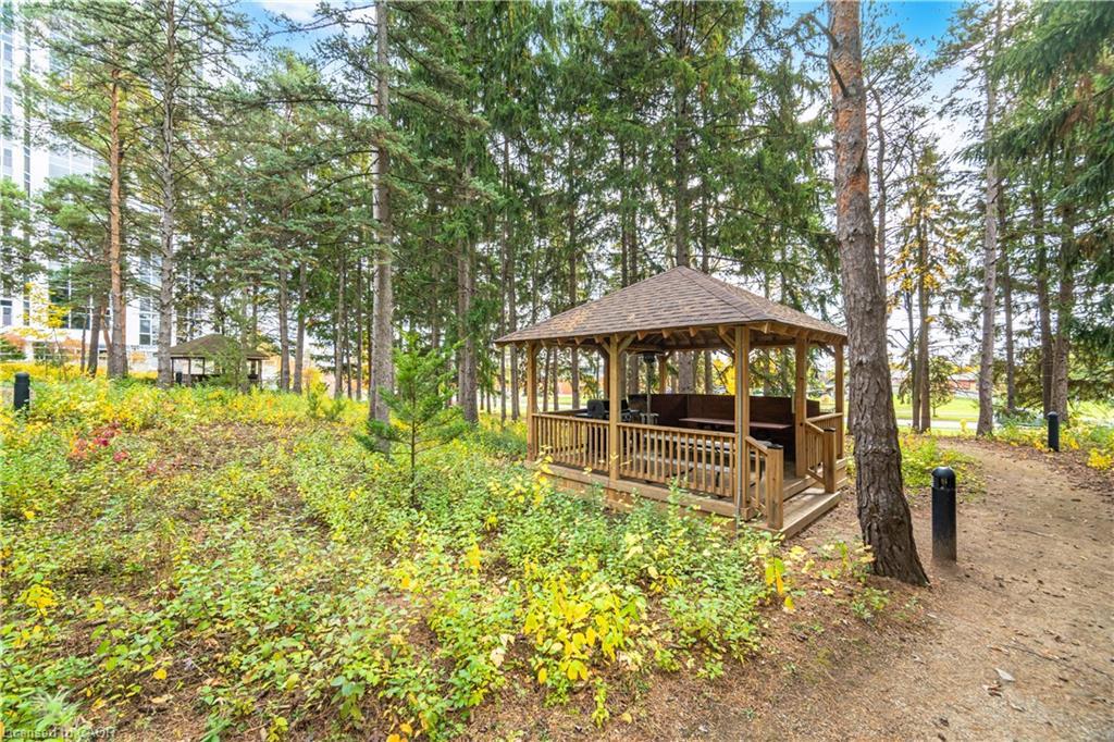 1602-190 Hespeler Road, Cambridge, ON - Outdoor With Deck Patio Veranda With Backyard