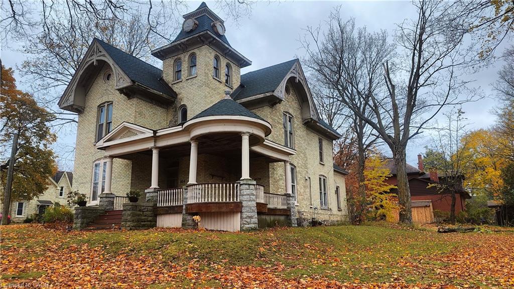104 Patrick Street E, Wingham, ON - Outdoor With Deck Patio Veranda With Facade