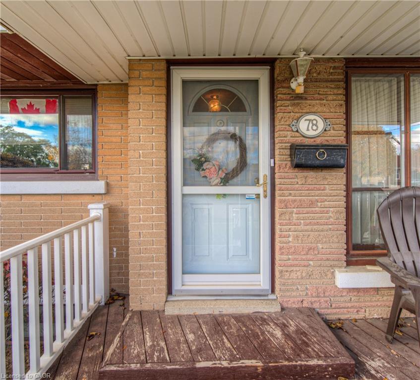 78 Dudhope Avenue, Cambridge, ON - Outdoor With Deck Patio Veranda With Exterior