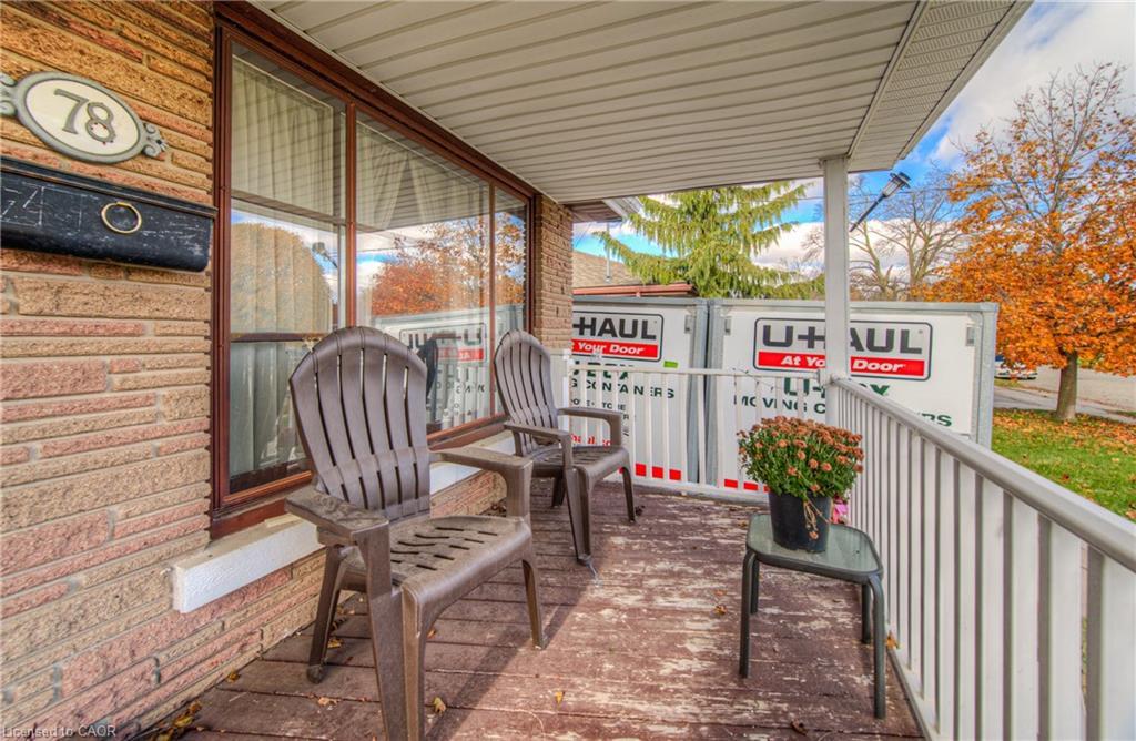78 Dudhope Avenue, Cambridge, ON - Outdoor With Deck Patio Veranda With Exterior