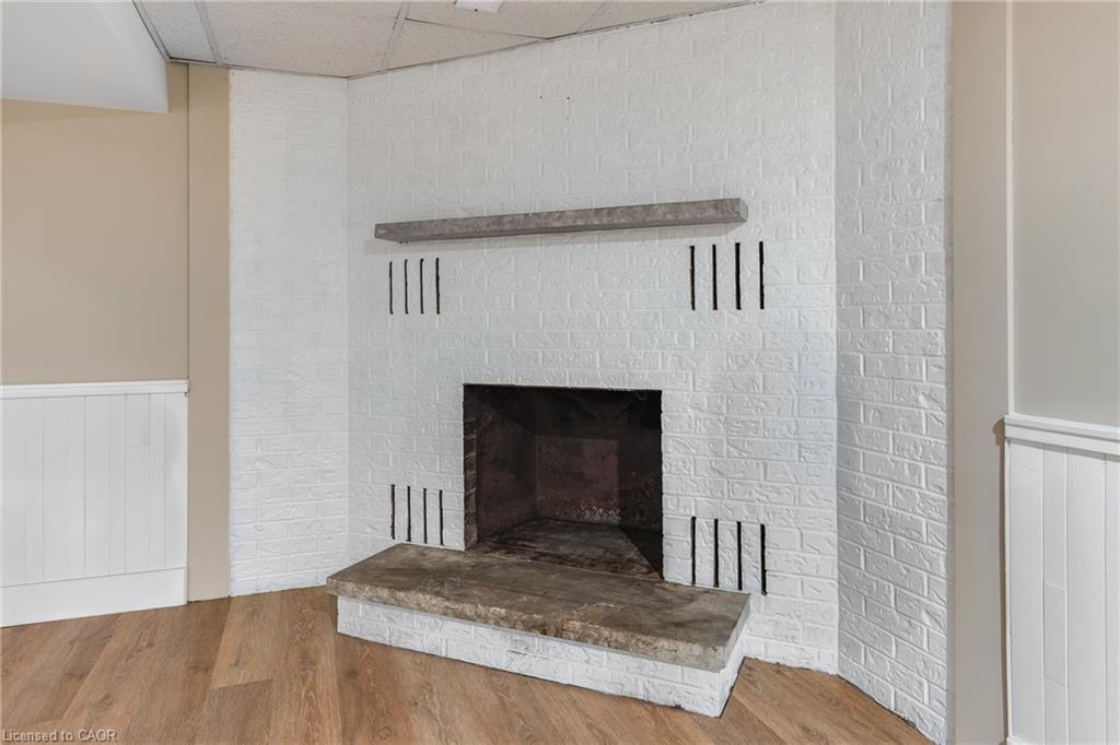 58 Selkirk Drive, Kitchener, ON - Indoor With Fireplace