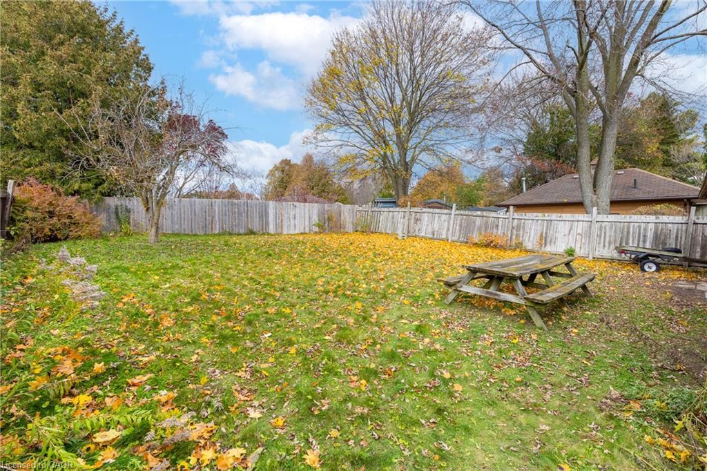 58 Selkirk Drive, Kitchener, ON - Outdoor With Backyard