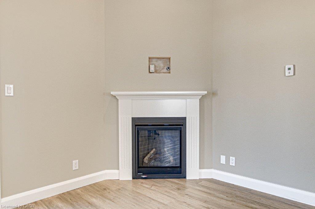 383 Argyle Avenue, Delhi, ON - Indoor With Fireplace