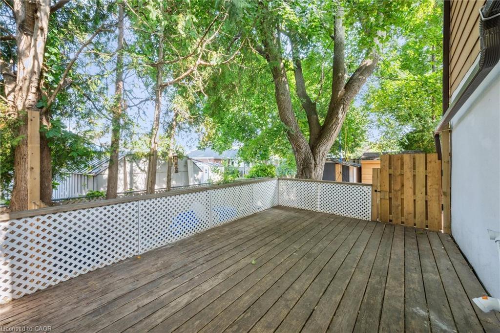 321 Vine Street, Cambridge, ON - Outdoor With Deck Patio Veranda With Exterior
