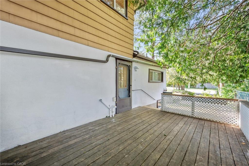 321 Vine Street, Cambridge, ON - Outdoor With Deck Patio Veranda With Exterior