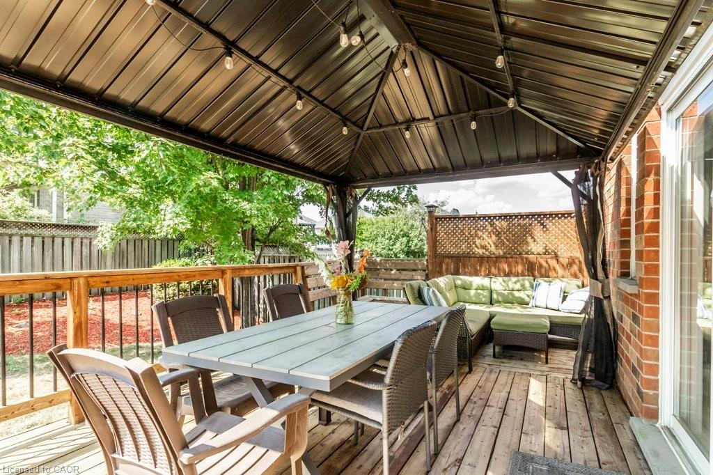 19 Apple Ridge Drive, Kitchener, ON - Outdoor With Deck Patio Veranda With Exterior