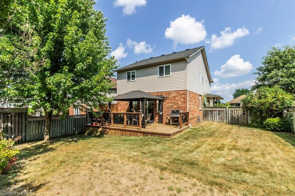 19 Apple Ridge Drive, Kitchener, ON - Outdoor With Deck Patio Veranda With Exterior