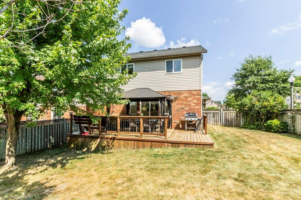 19 Apple Ridge Drive, Kitchener, ON - Outdoor With Deck Patio Veranda