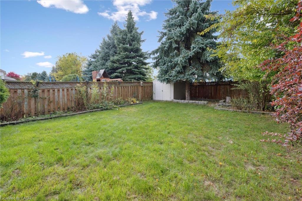 140 Veronica Drive, Kitchener, ON - Outdoor With Backyard
